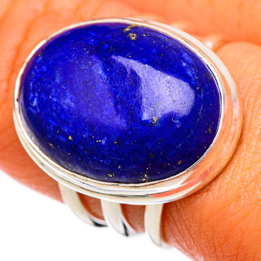 Lapis Lazuli Rings handcrafted by Anasilvercos - RING103199