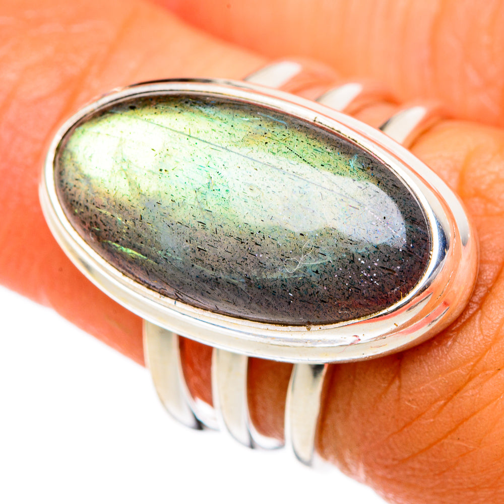 Labradorite Rings handcrafted by Anasilvercos - RING103271