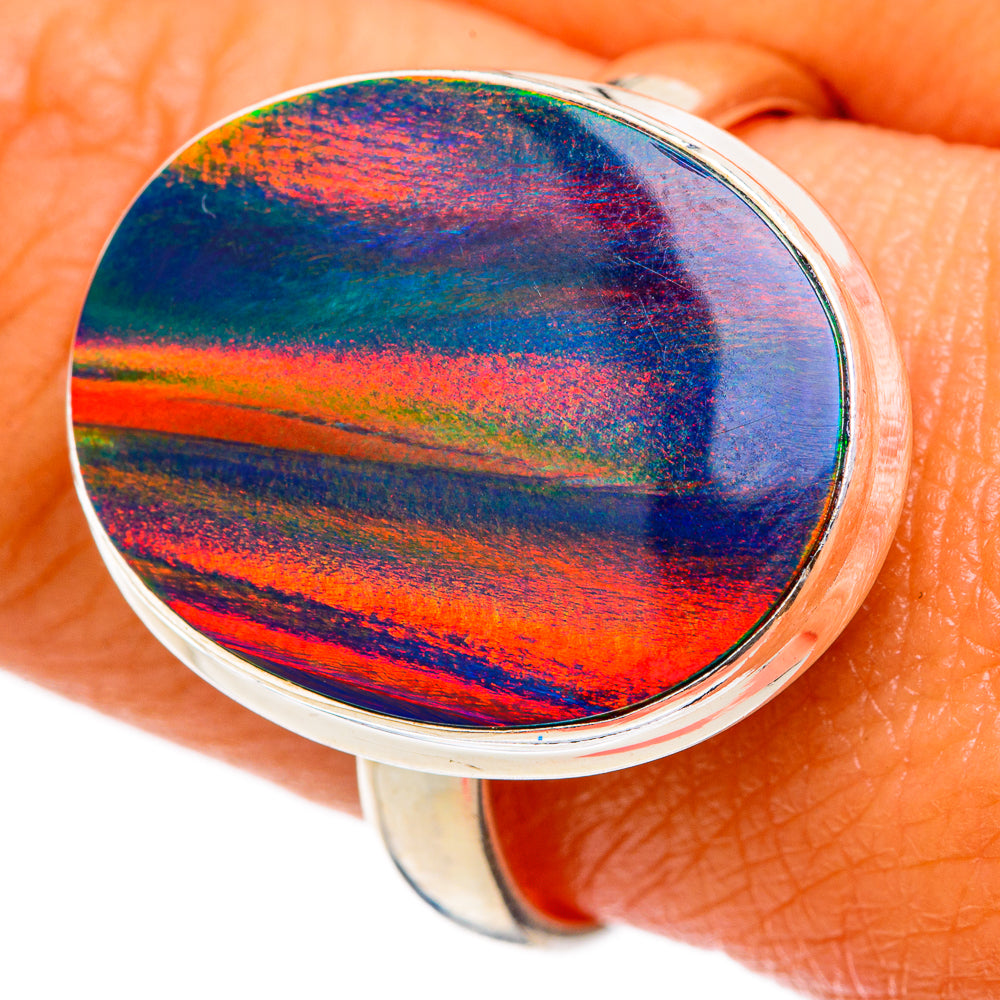 Aura Opal Rings handcrafted by Anasilvercos - RING103285