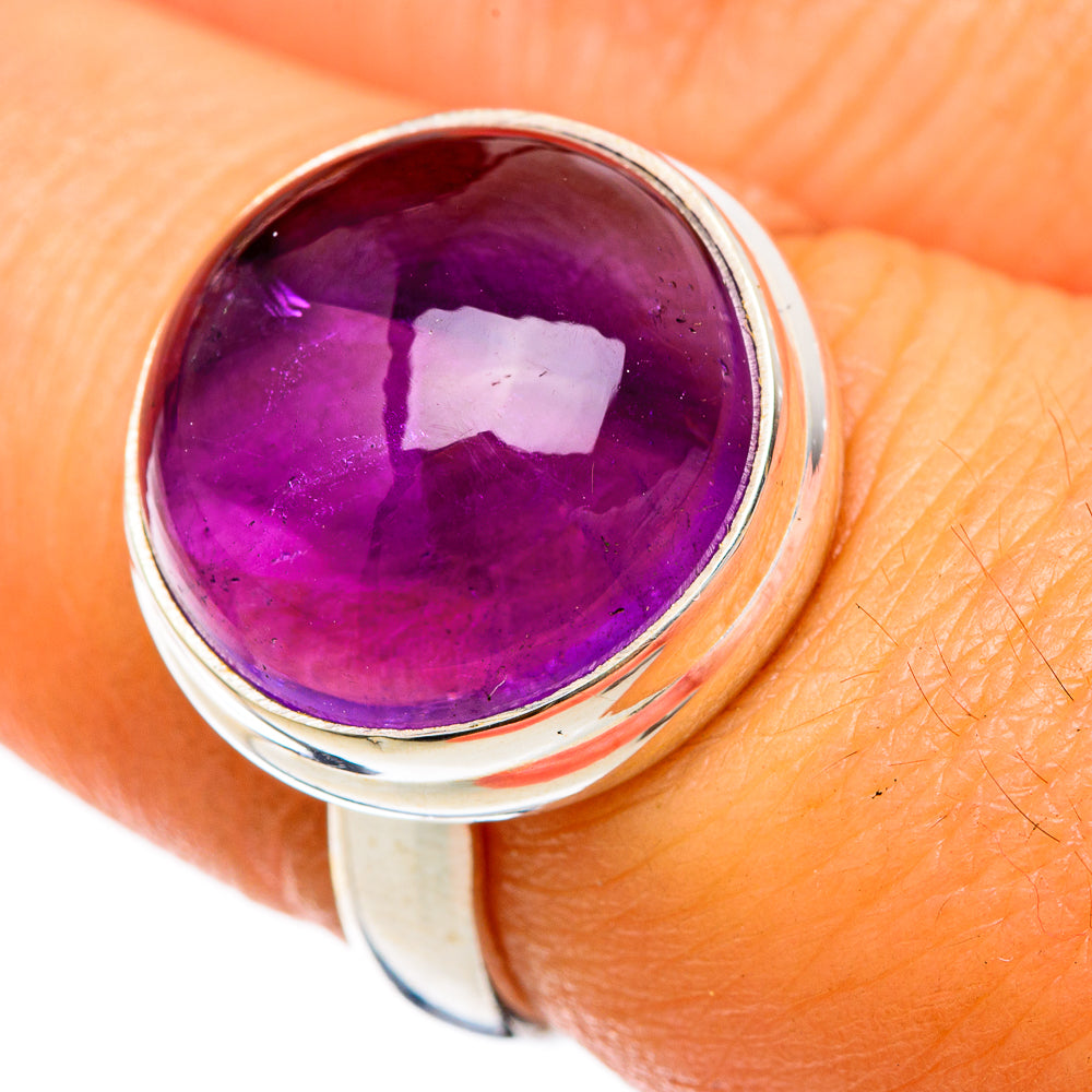 Amethyst Rings handcrafted by Anasilvercos - RING103313
