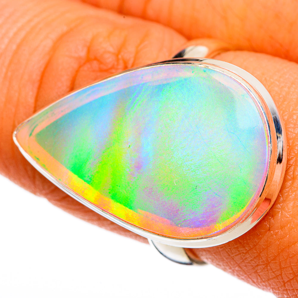 Aura Opal Rings handcrafted by Anasilvercos - RING103329