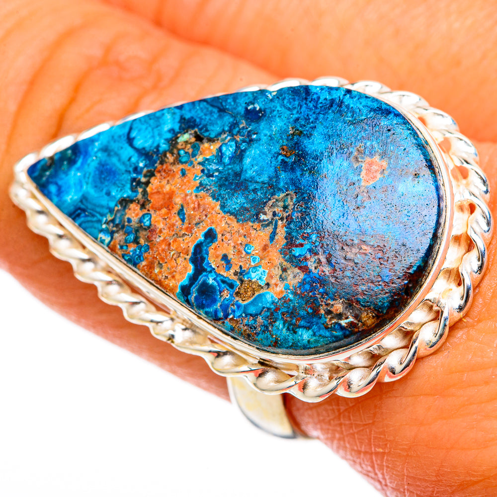 Shattuckite Rings handcrafted by Anasilvercos - RING103334