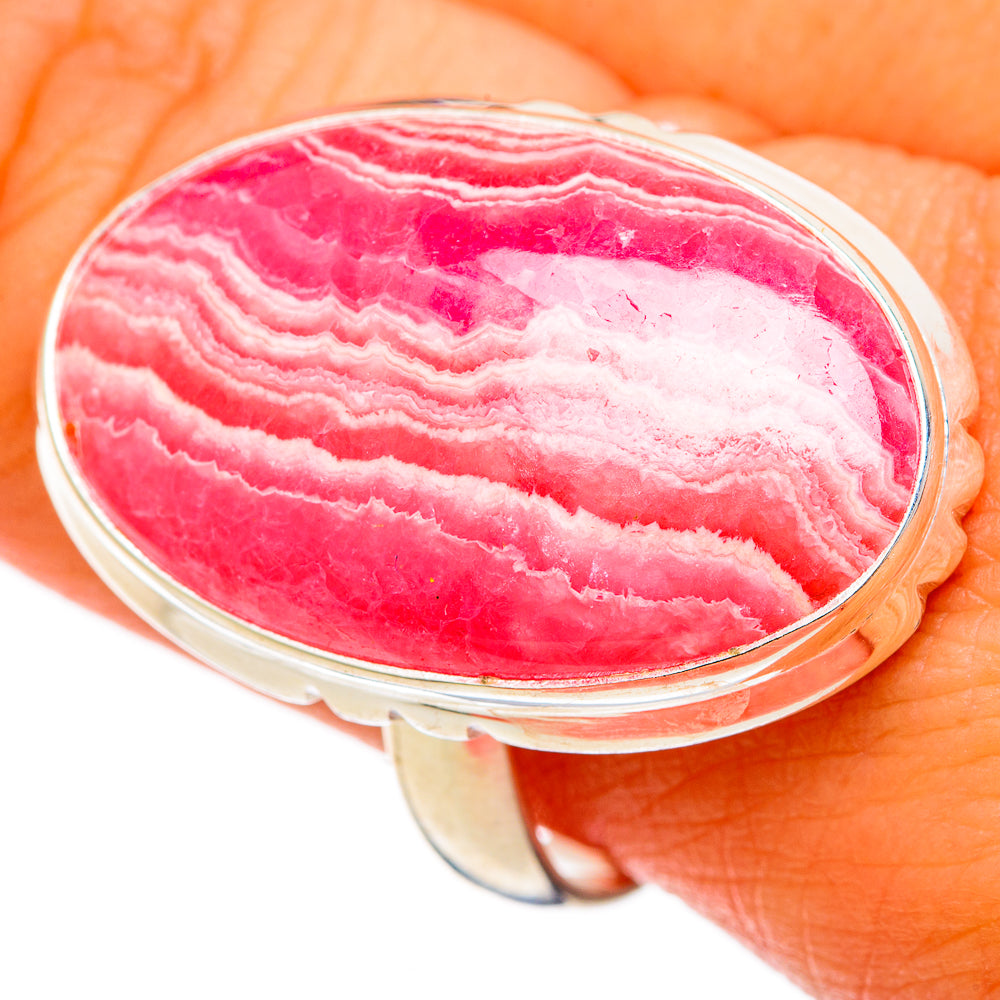 Rhodochrosite Rings handcrafted by Anasilvercos - RING103361