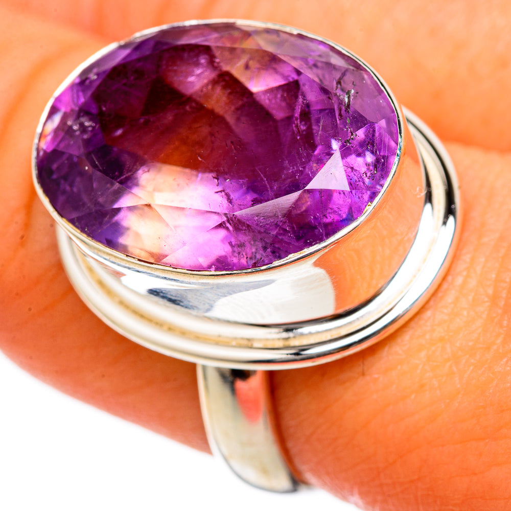 Ametrine Rings handcrafted by Anasilvercos - RING103363