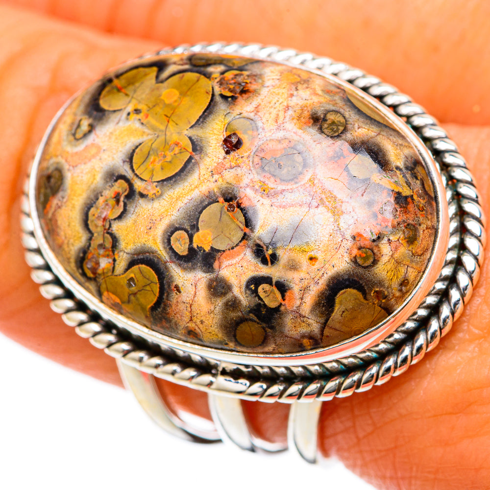 Poppy Jasper Rings handcrafted by Anasilvercos - RING103405