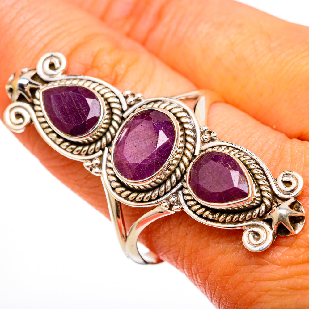 Ruby Rings handcrafted by Anasilvercos - RING103408