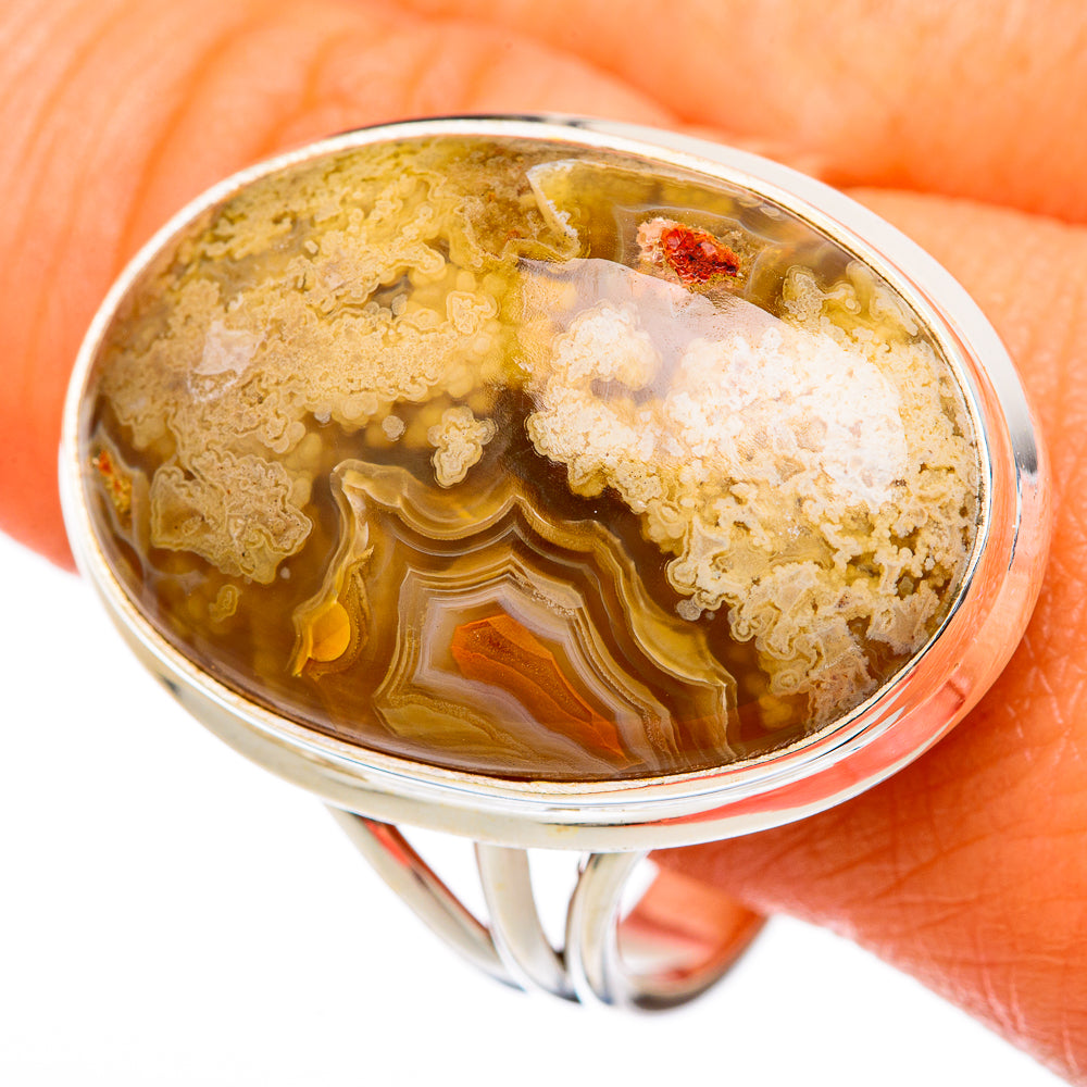 Ocean Jasper Rings handcrafted by Anasilvercos - RING103444