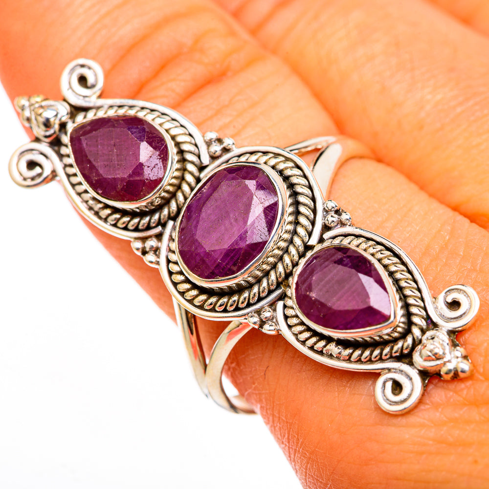 Ruby Rings handcrafted by Anasilvercos - RING103448