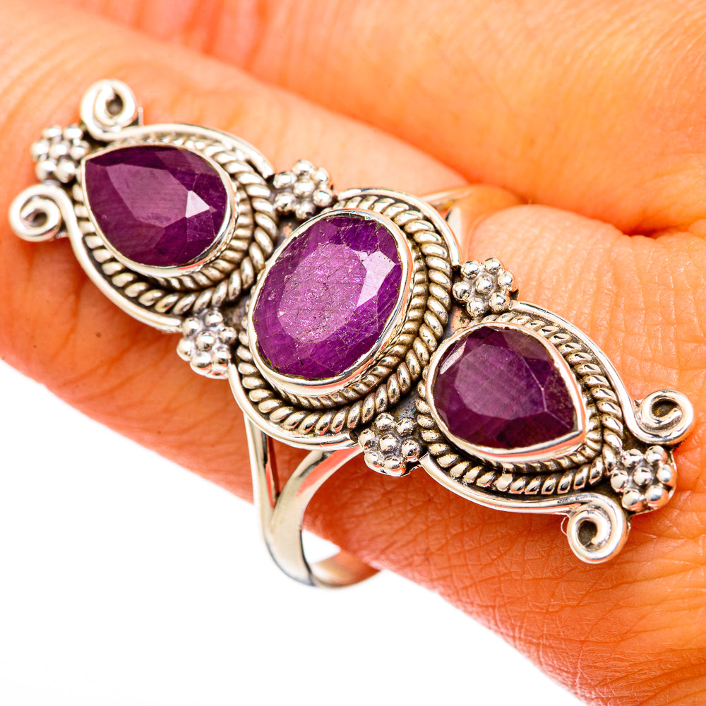 Ruby Rings handcrafted by Anasilvercos - RING103450