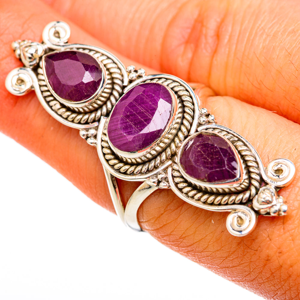Ruby Rings handcrafted by Anasilvercos - RING103473