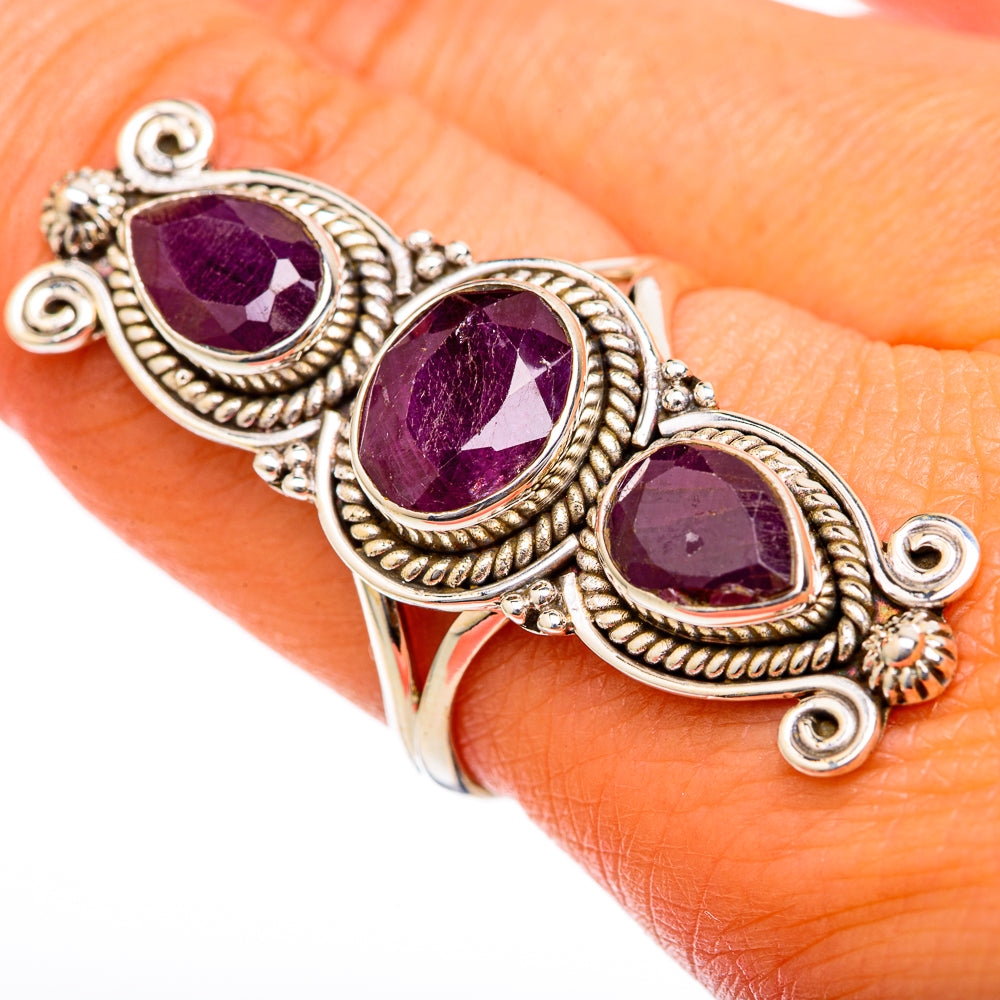 Ruby Rings handcrafted by Anasilvercos - RING103474