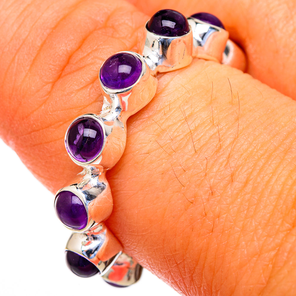 Amethyst Rings handcrafted by Anasilvercos - RING103498