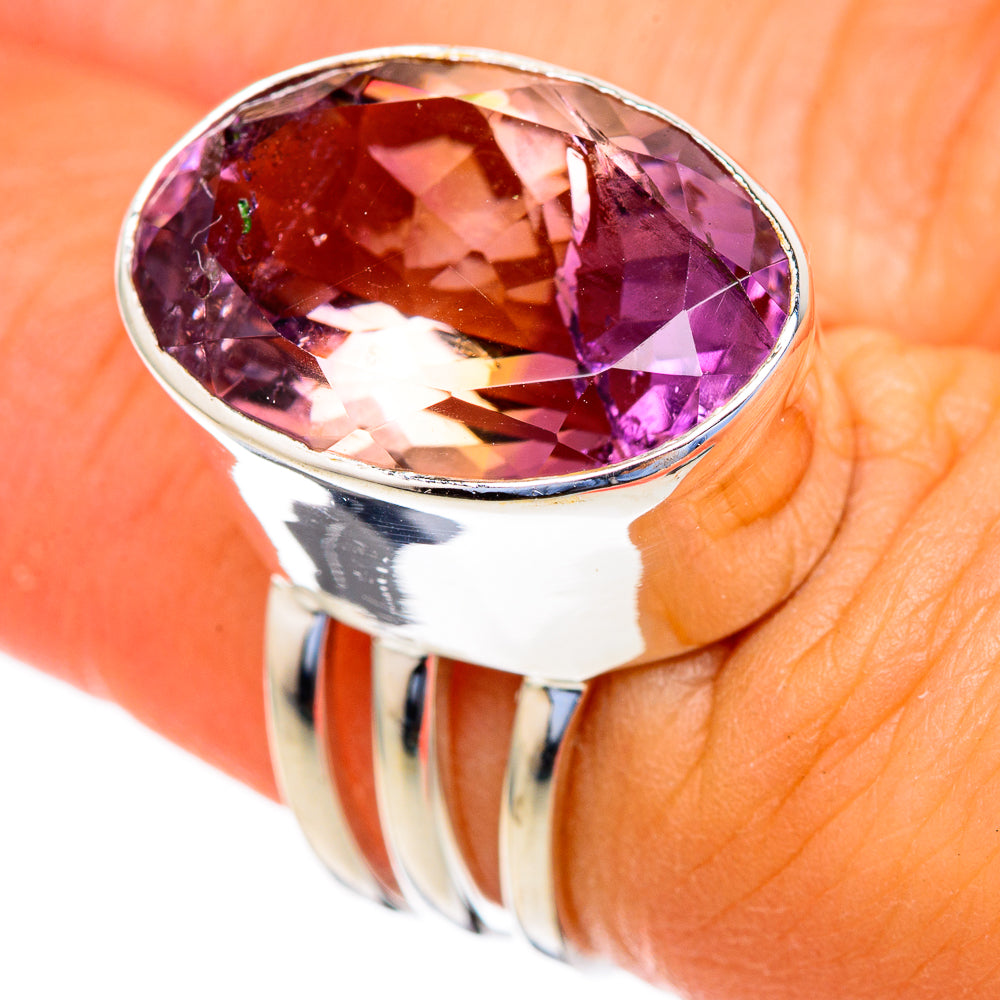 Ametrine Rings handcrafted by Anasilvercos - RING103536