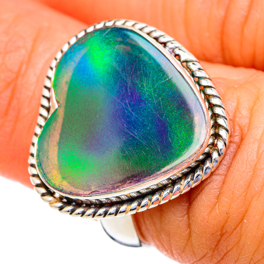 Aura Opal Rings handcrafted by Anasilvercos - RING103538