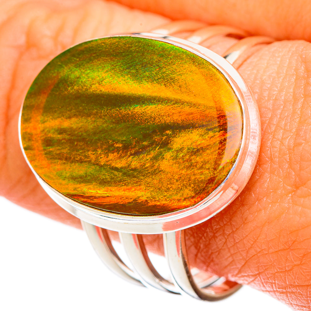 Aura Opal Rings handcrafted by Anasilvercos - RING103540