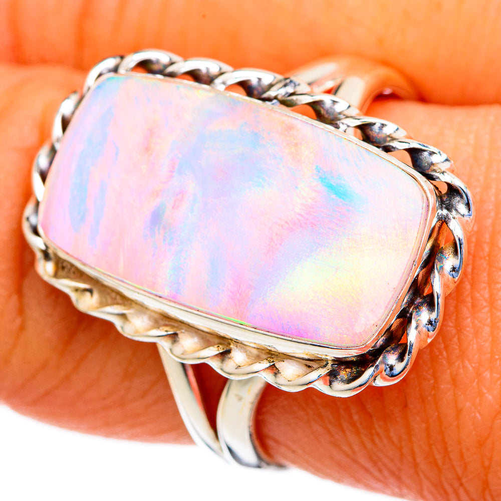 Aura Opal Rings handcrafted by Anasilvercos - RING103541