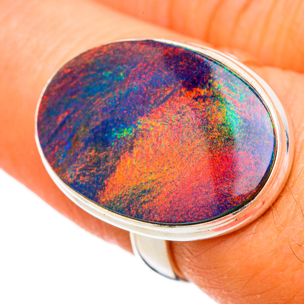 Aura Opal Rings handcrafted by Anasilvercos - RING103566