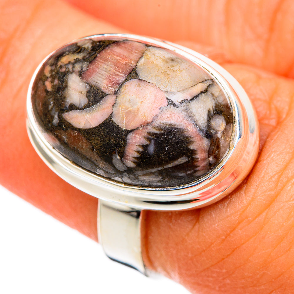 Crinoid Fossil Rings handcrafted by Anasilvercos - RING103576