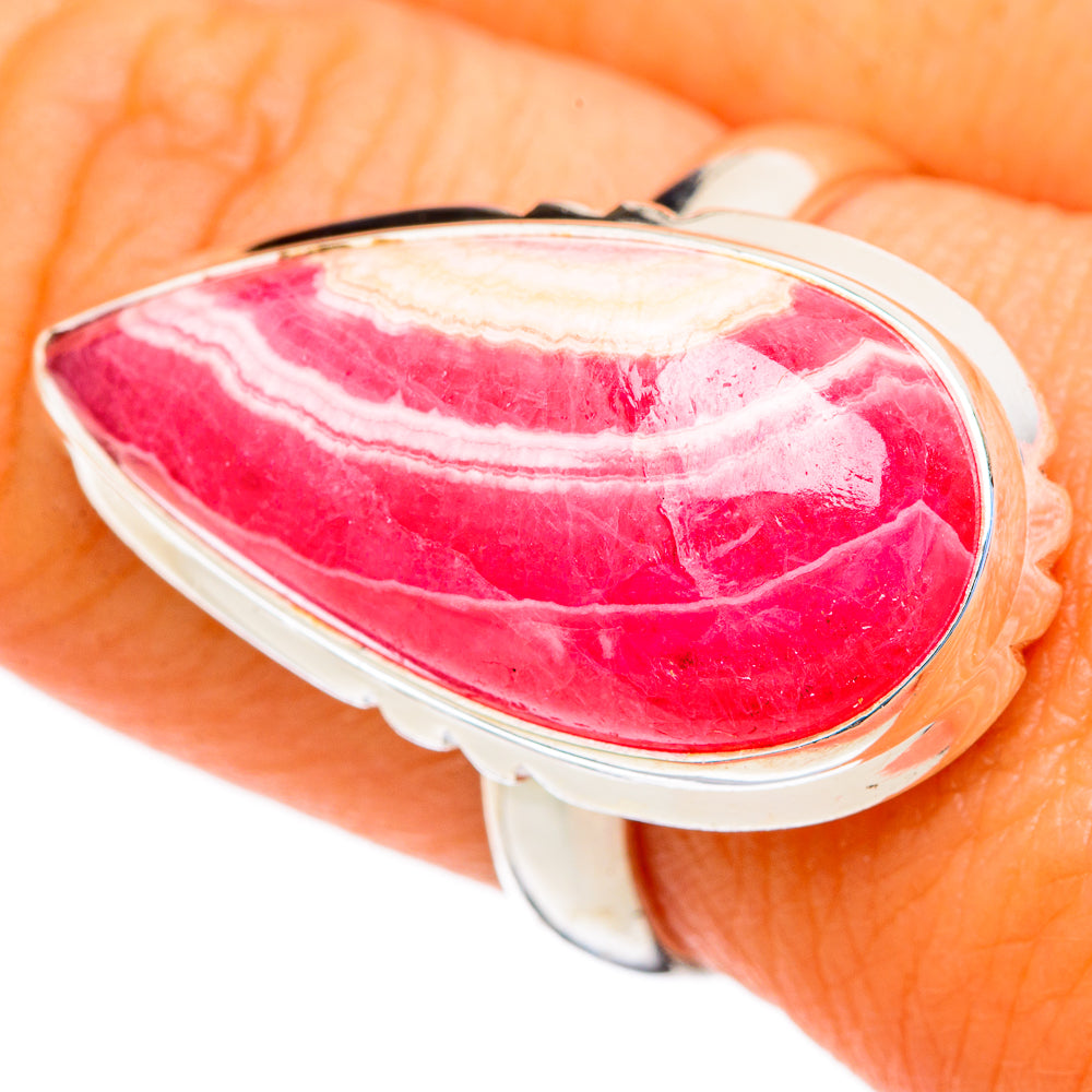Rhodochrosite Rings handcrafted by Anasilvercos - RING103578