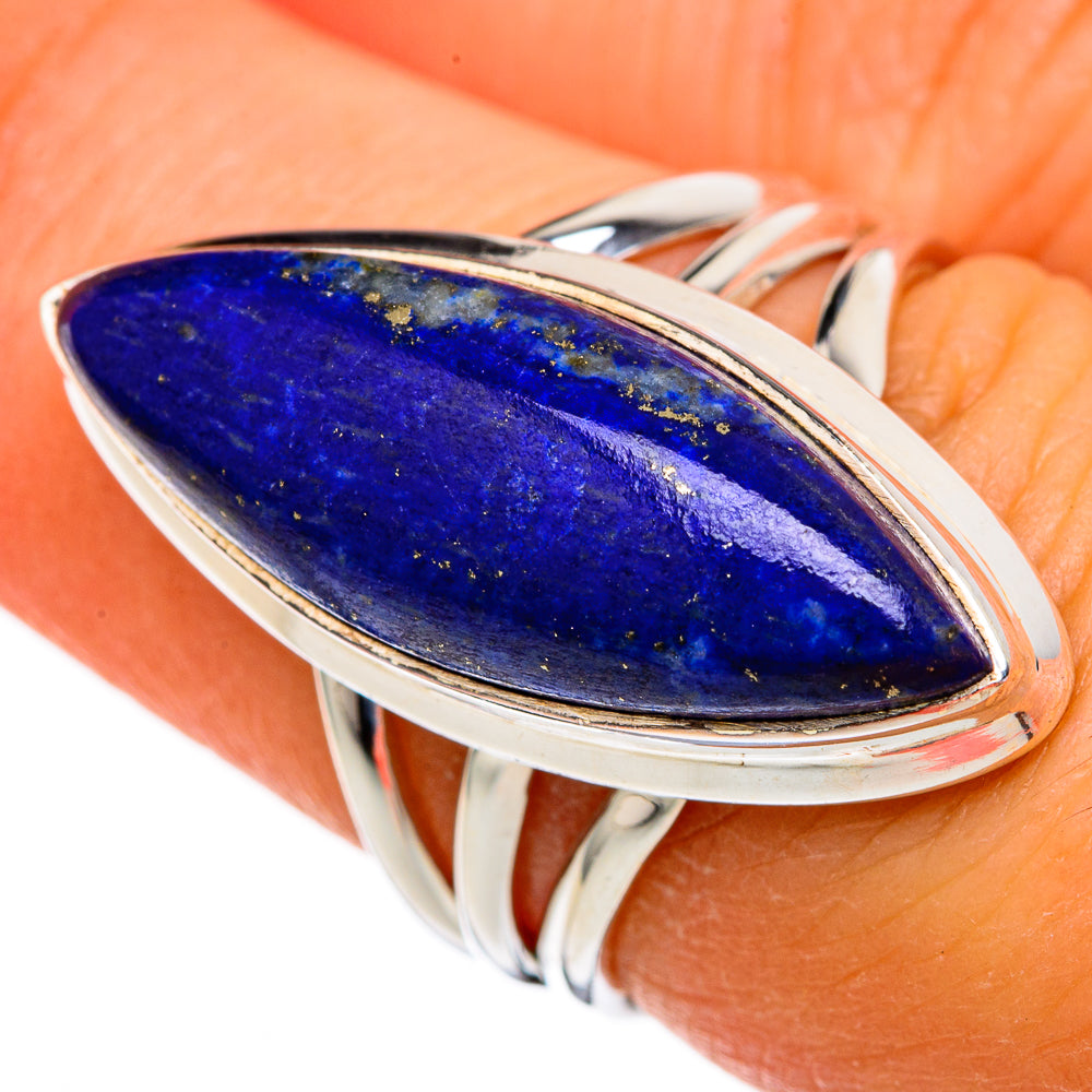 Lapis Lazuli Rings handcrafted by Anasilvercos - RING103605