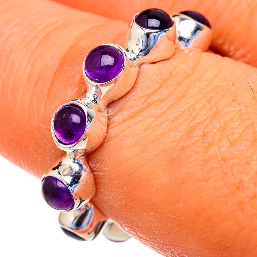 Amethyst Rings handcrafted by Anasilvercos - RING103615