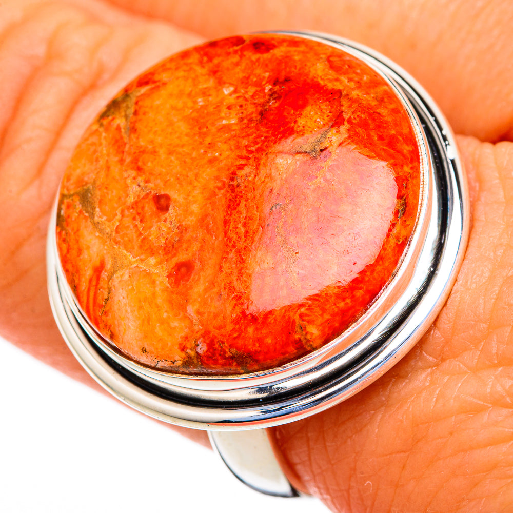 Sponge Coral Rings handcrafted by Anasilvercos - RING103658