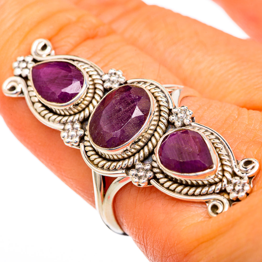 Ruby Rings handcrafted by Anasilvercos - RING103666