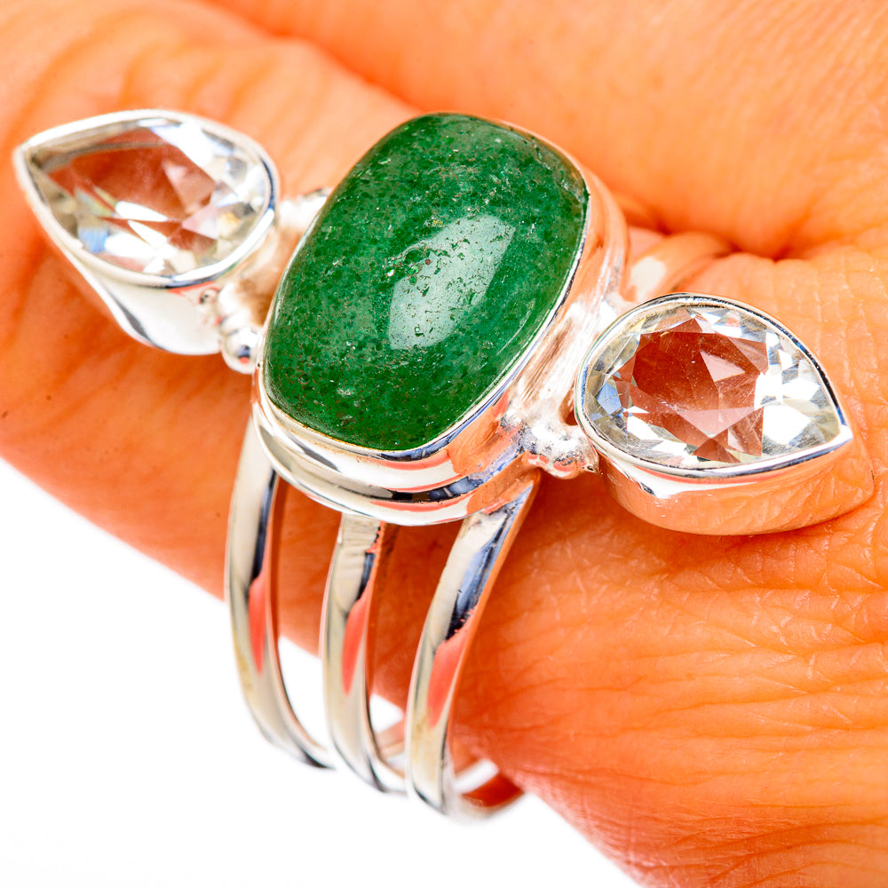Lizard Jasper Rings handcrafted by Anasilvercos - RING103710
