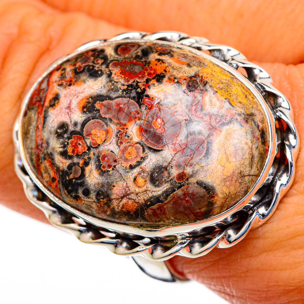Poppy Jasper Rings handcrafted by Anasilvercos - RING103713