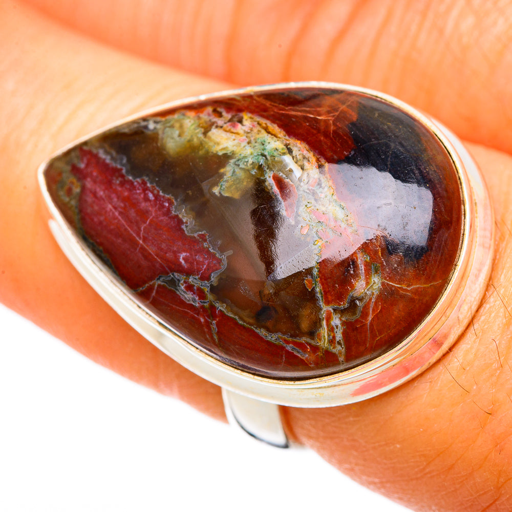Butterfly Jasper Rings handcrafted by Anasilvercos - RING103714