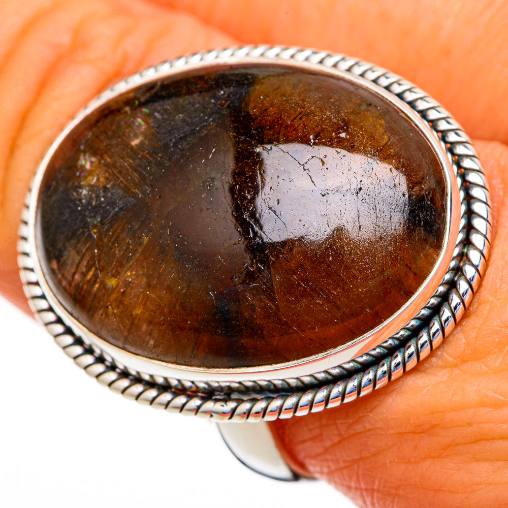 Chiastolite Rings handcrafted by Anasilvercos - RING103718