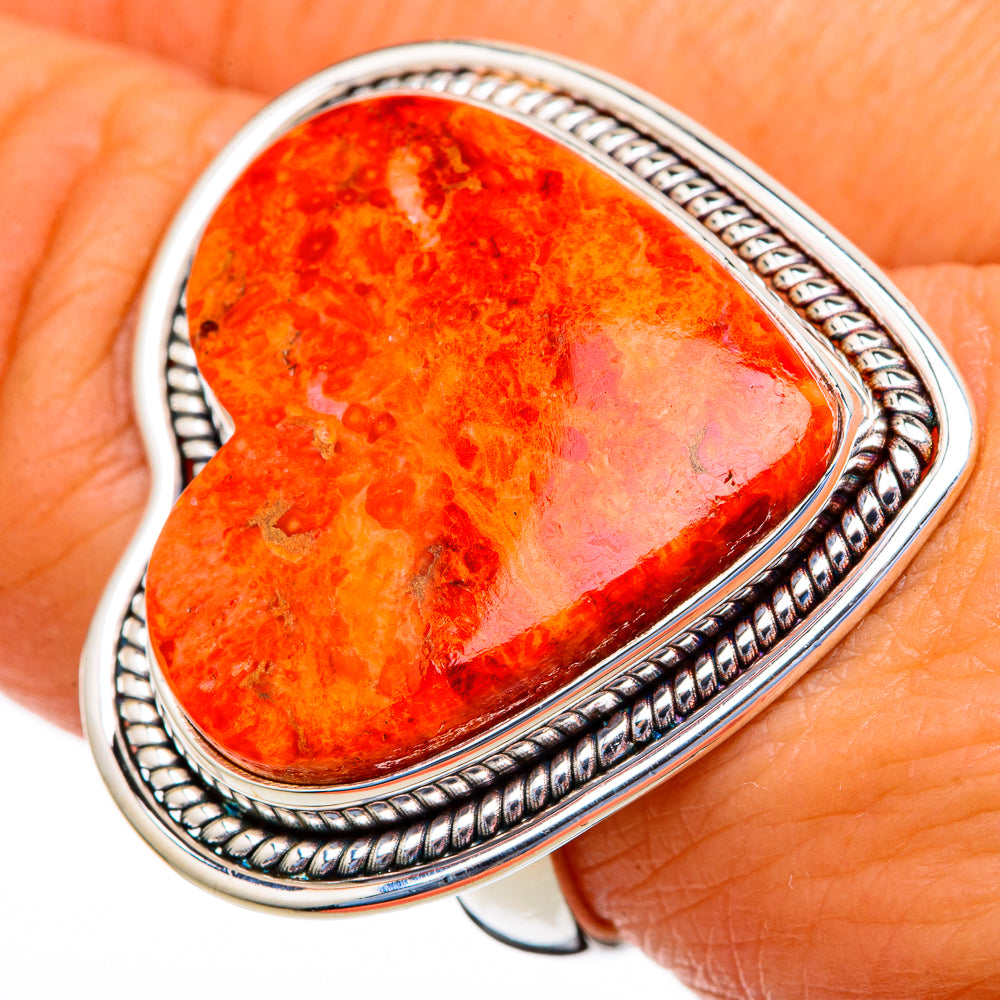 Sponge Coral Rings handcrafted by Anasilvercos - RING103721