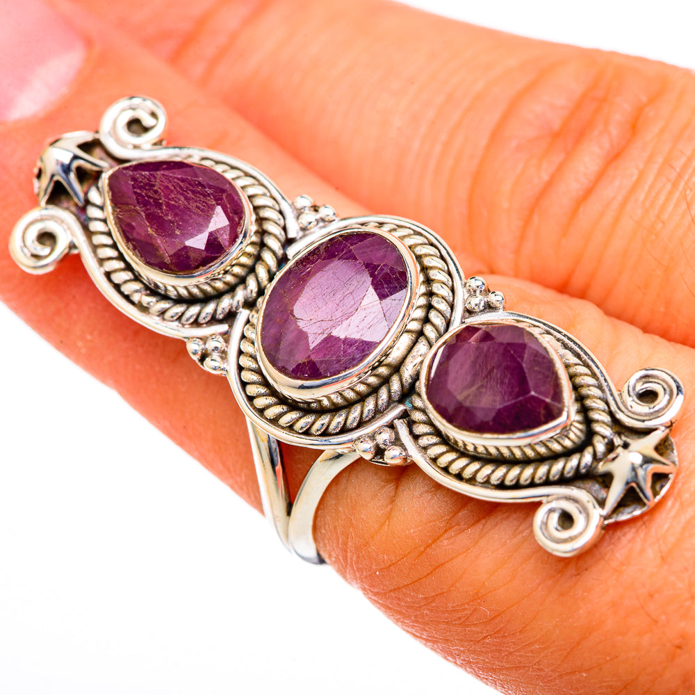 Ruby Rings handcrafted by Anasilvercos - RING103722