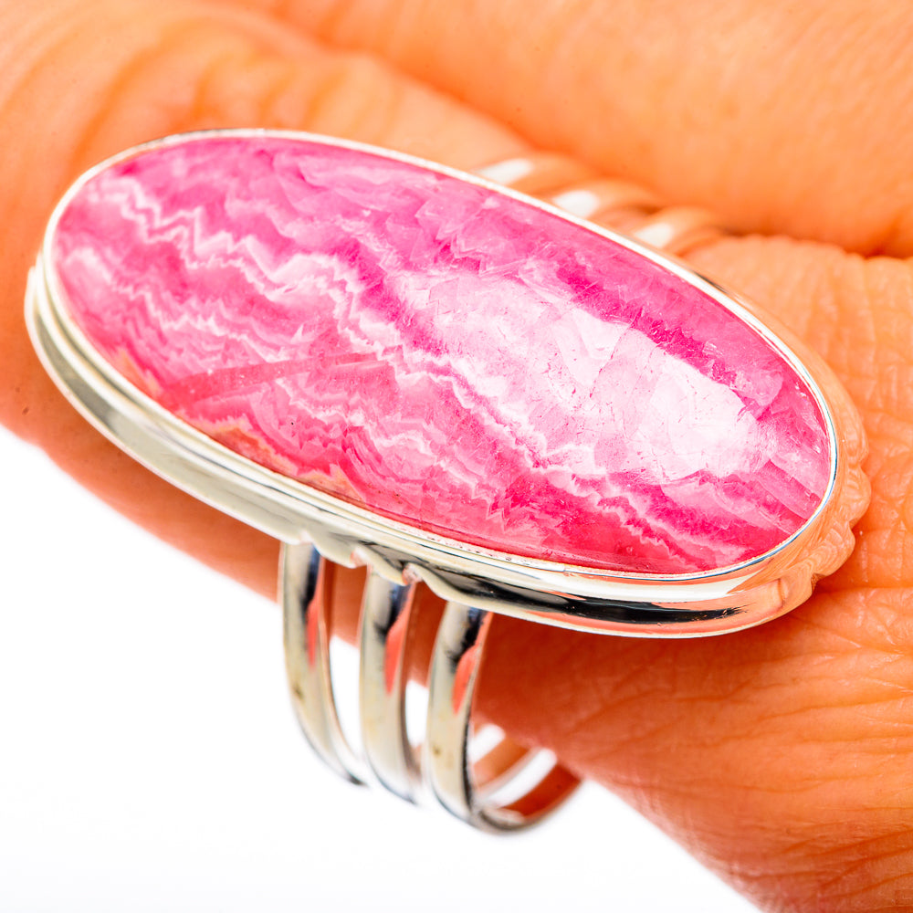 Rhodochrosite Rings handcrafted by Anasilvercos - RING103724