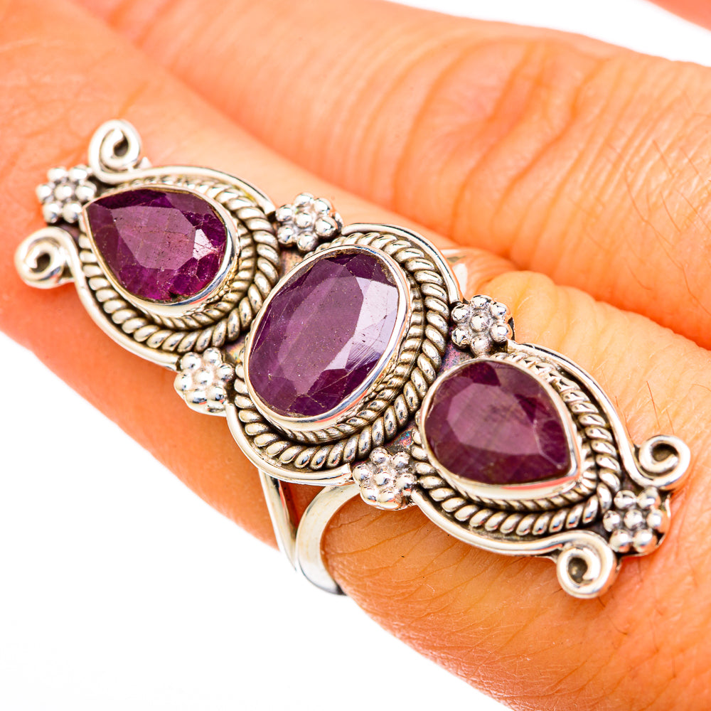 Ruby Rings handcrafted by Anasilvercos - RING103727