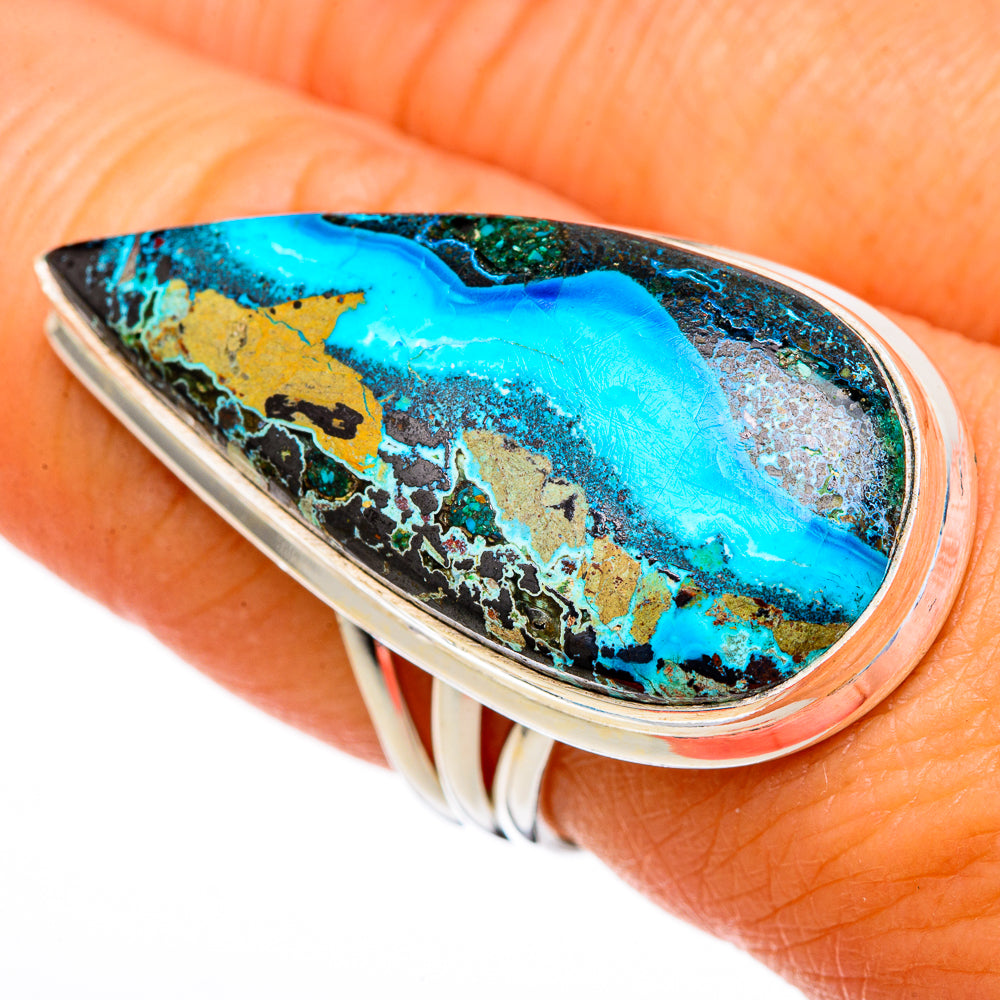 Shattuckite Rings handcrafted by Anasilvercos - RING103751