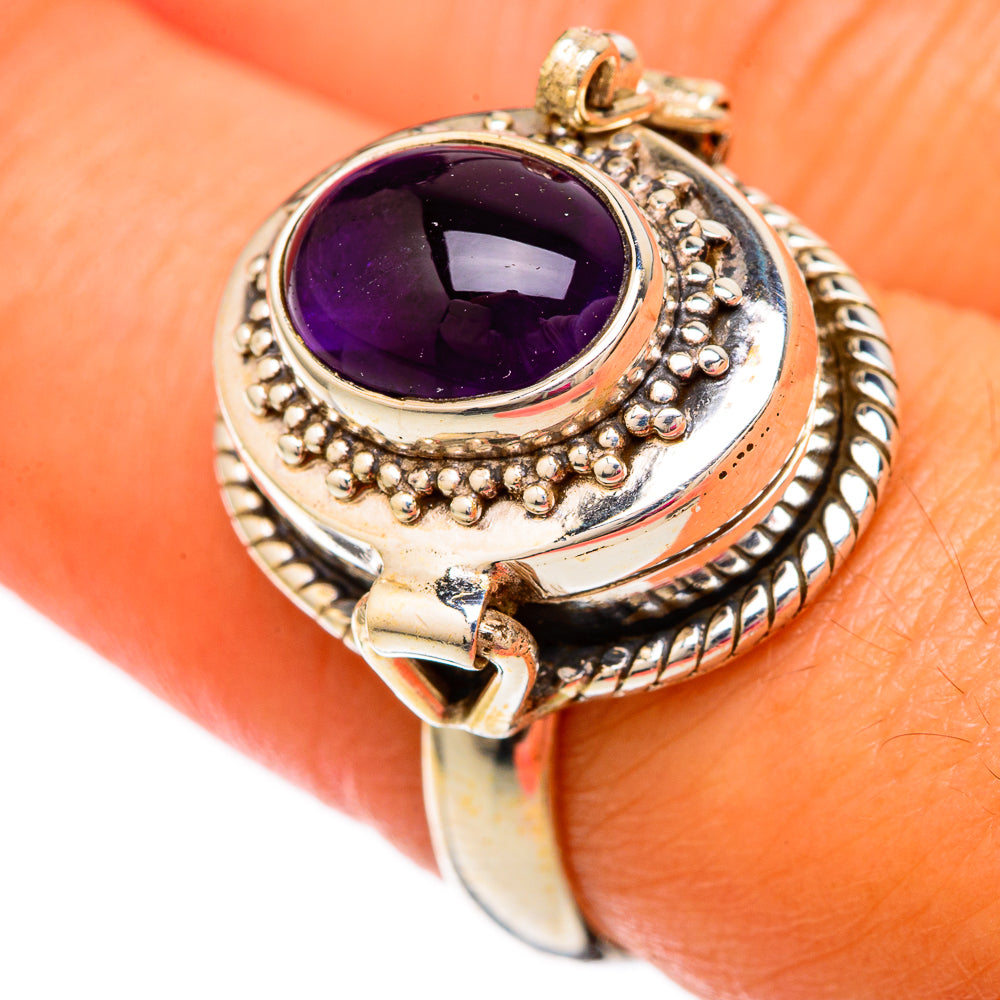 Amethyst Rings handcrafted by Anasilvercos - RING103810