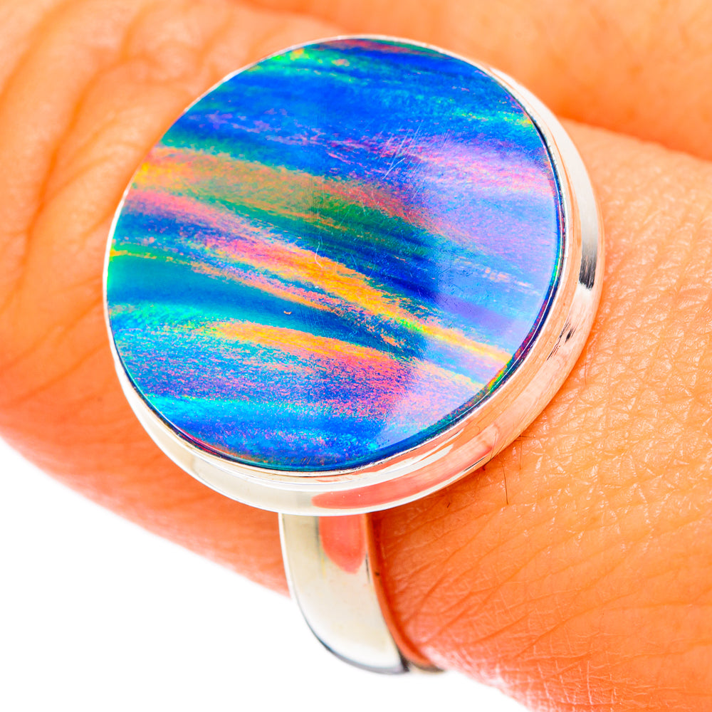 Aura Opal Rings handcrafted by Anasilvercos - RING103831
