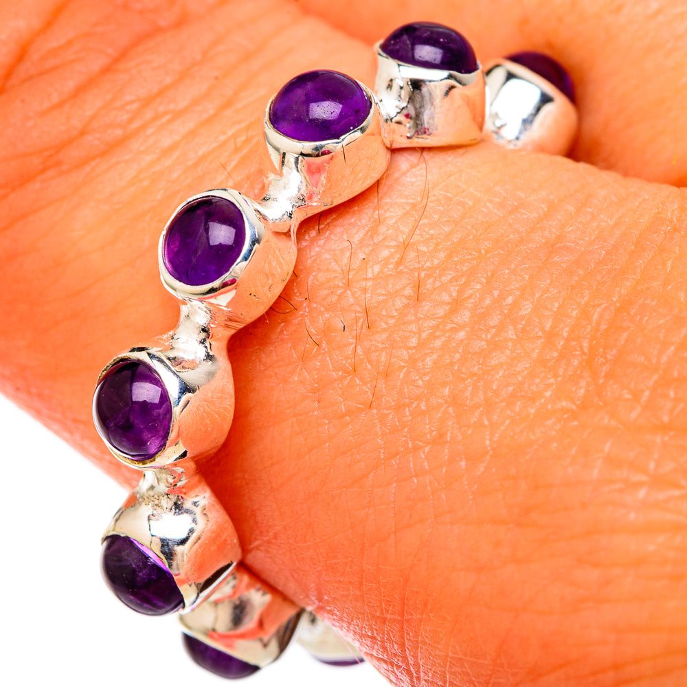 Amethyst Rings handcrafted by Anasilvercos - RING103839