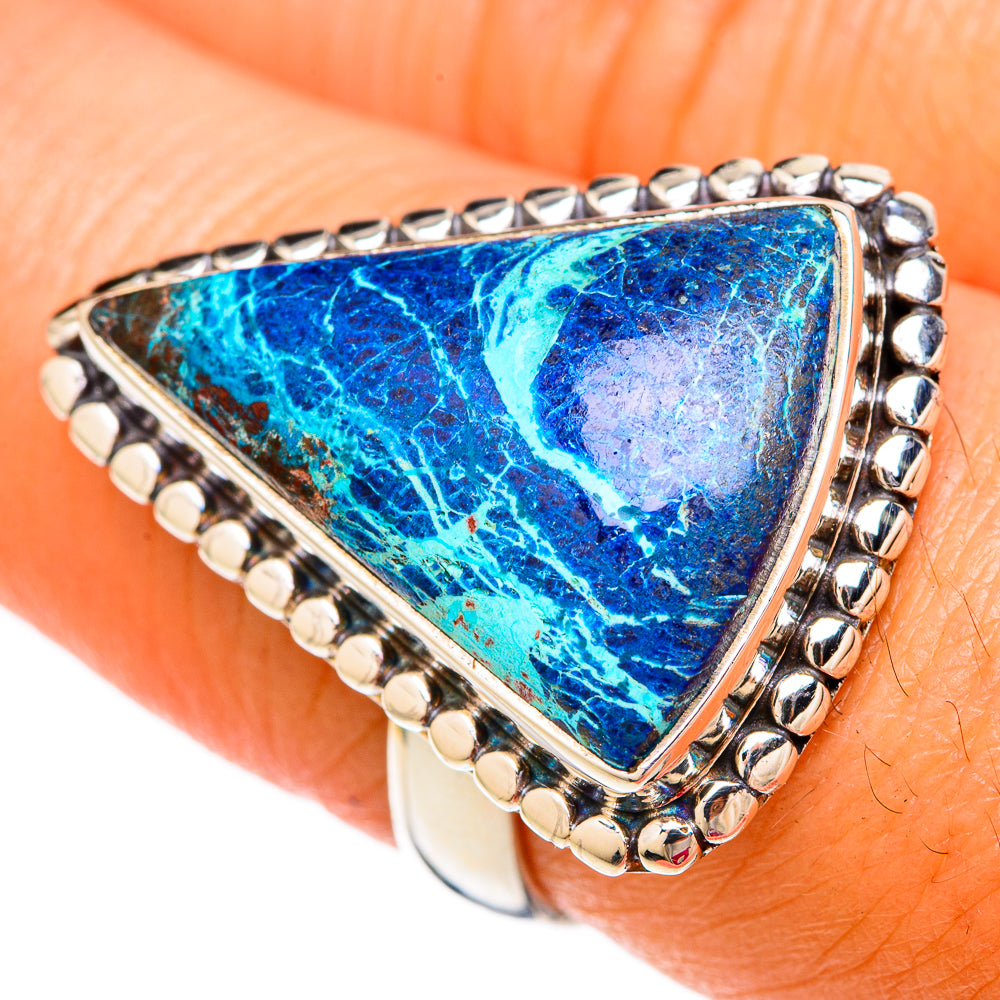 Shattuckite Rings handcrafted by Anasilvercos - RING103846