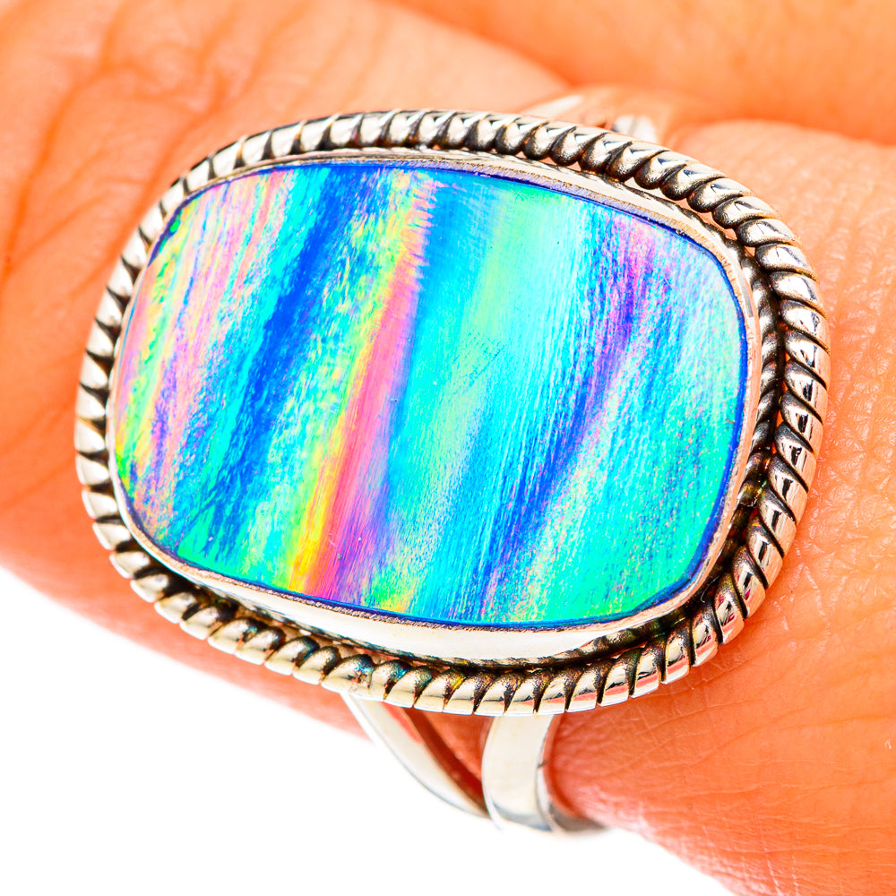 Aura Opal Rings handcrafted by Anasilvercos - RING103866