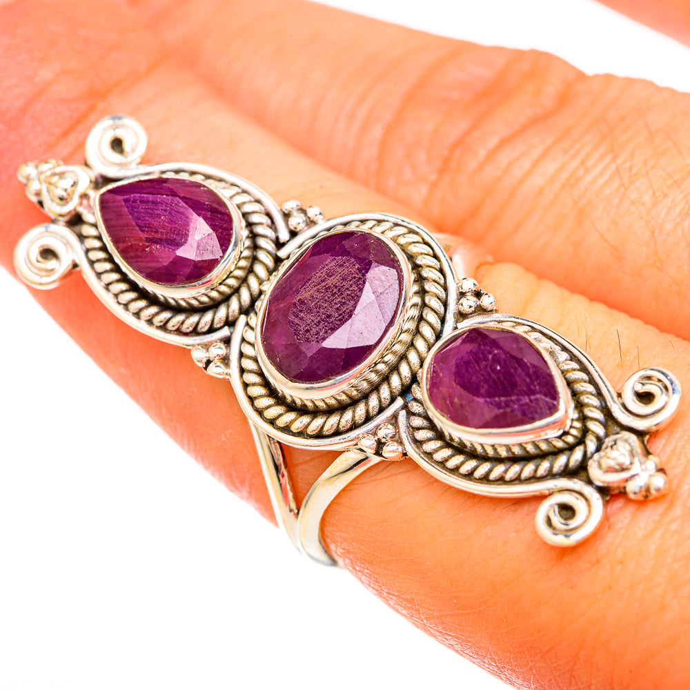 Ruby Rings handcrafted by Anasilvercos - RING103887