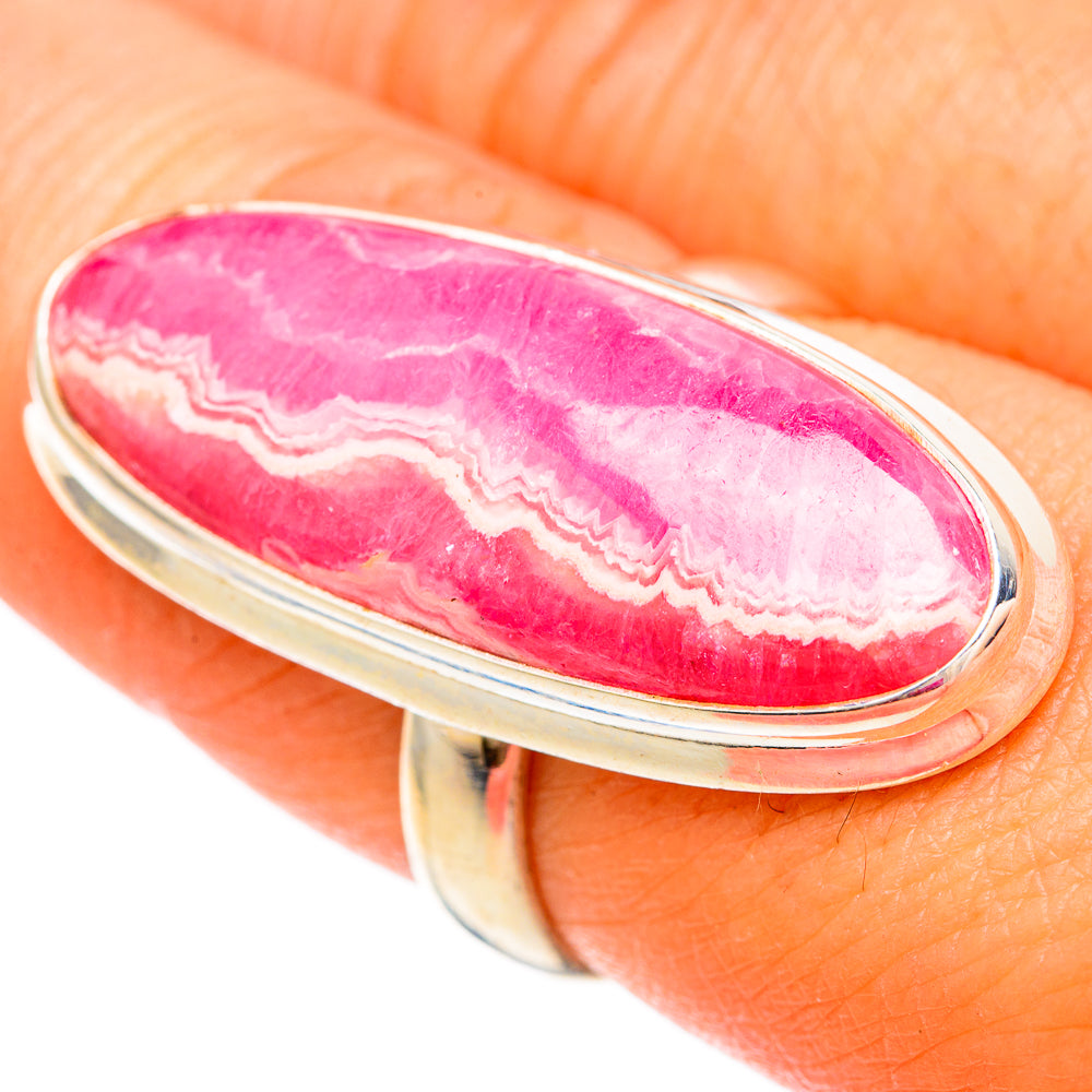 Rhodochrosite Rings handcrafted by Anasilvercos - RING103888