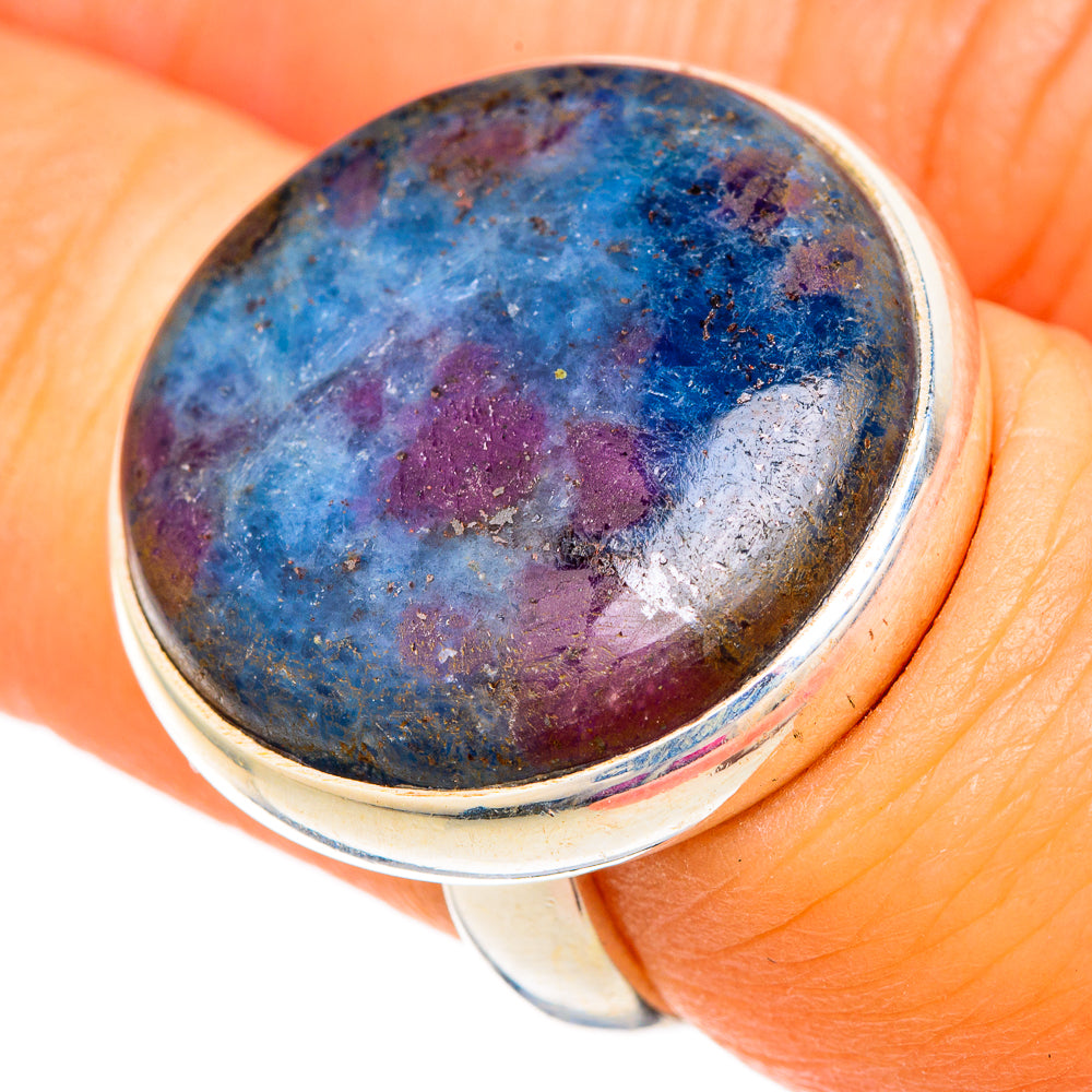 Ruby Fuchsite Rings handcrafted by Anasilvercos - RING103902