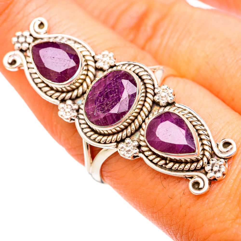 Ruby Rings handcrafted by Anasilvercos - RING103915
