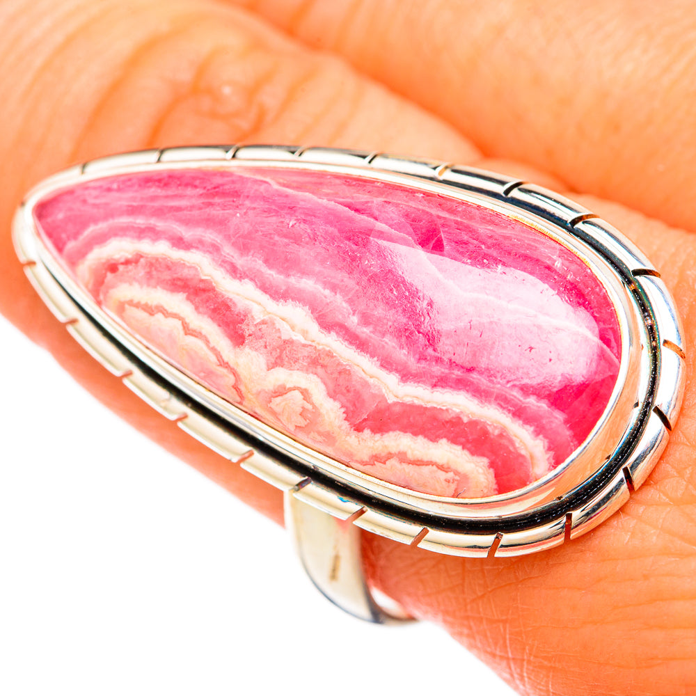 Rhodochrosite Rings handcrafted by Anasilvercos - RING103916