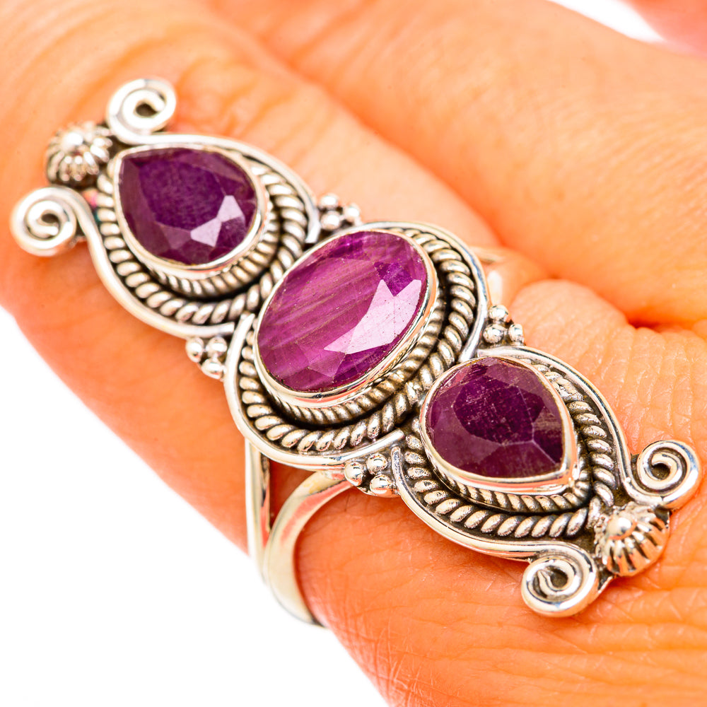 Ruby Rings handcrafted by Anasilvercos - RING103919