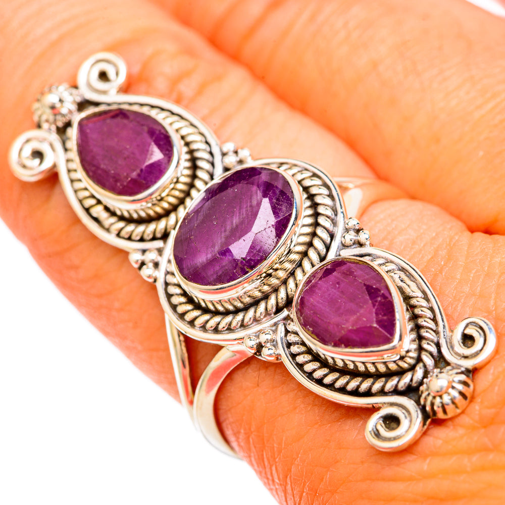 Ruby Rings handcrafted by Anasilvercos - RING103948