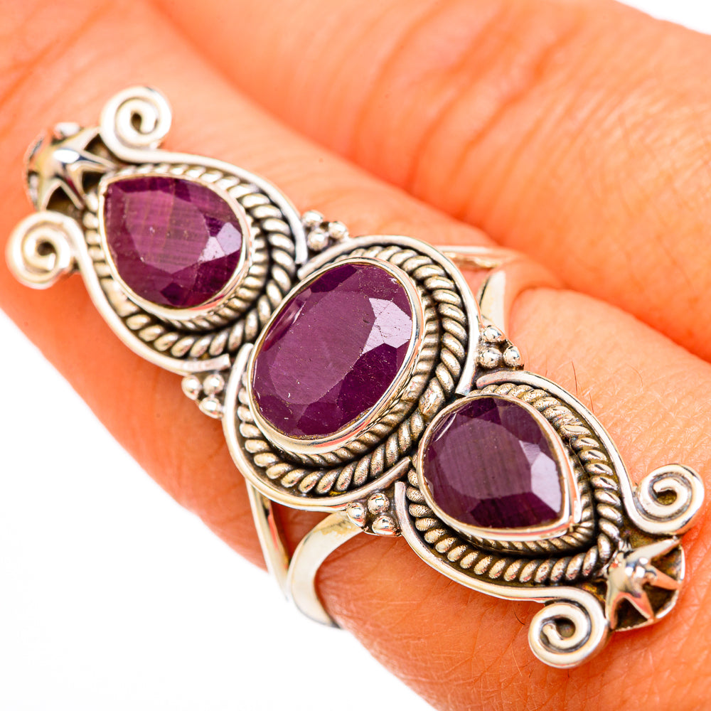 Ruby Rings handcrafted by Anasilvercos - RING103950