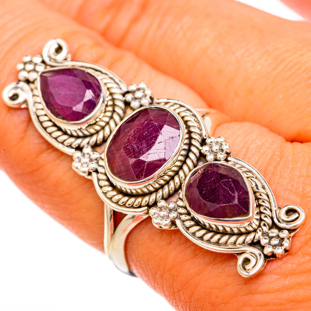 Ruby Rings handcrafted by Anasilvercos - RING103952